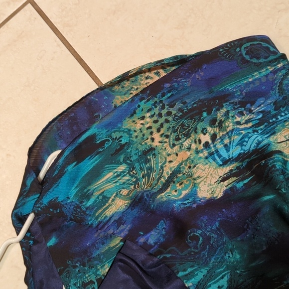 Bisou Bisou by Michelle Bohbot Women's Knee Length Dress Size 4 w/Cut-Out Back - Picture 9 of 10